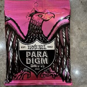 NEW ERNIE BALL PARADIGM 2023 SUPER SLINKY ELECTRIC GUITAR STRINGS 9-42